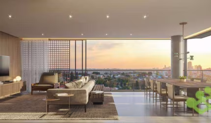Apartamento à Venda Bigorrilho, Curitiba com 2 Quartos, 131 m².