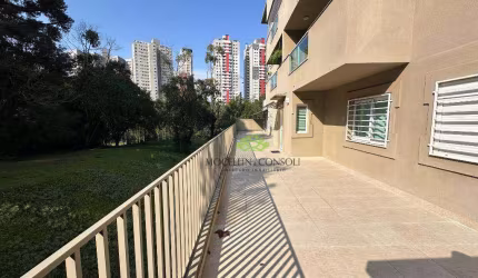Apartamento Garden com 3 dormitórios para alugar, 105 m² por R$ 4.189,37/mês - Bigorrilho - Curitiba/PR