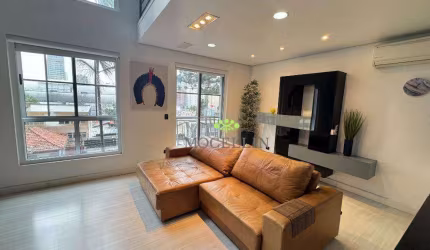 Loft com 1 quarto para alugar, 85 m² por R$ 4.500,00/mês - Batel - Curitiba/PR