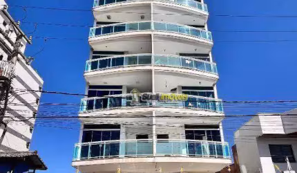 Flat com 1 dormitório para alugar, 45 m² por R$ 2.653,13/mês - Glória - Macaé/RJ
