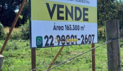 Área à venda, 163 m² por R$ 16.000.000 - Virgem Santa - Macaé/RJ