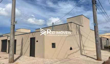 Casa à venda, 2 quartos, 1 suíte, 1 vaga - Bairro Loteamento Monte Hebron, Uberlândia MG