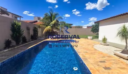 Casa no Jardim Terra Branca •⁠  ⁠4 suites com armários, Piscina
