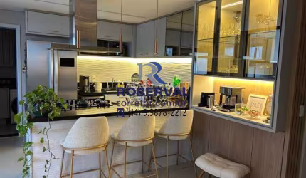 Apartamento Aeon  3suites, varanda goumet,  MOBILIADO