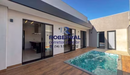Residencia  nova de alto padrão no Jardim Colonial Aberto