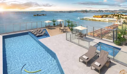 Studios ou Apartamentos de 2 e 3 quartos, com e sem vaga, no Porto Maravilha - Zona Portuária , ao lado do Estádio do Flamengo.