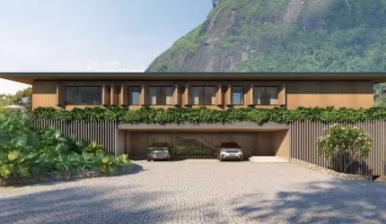 Lote 5mil m² com projeto aprovado, Mansão 7 suítes, em condomínio com segurança Armada, em São Conrado - Zona Sul do Rio.