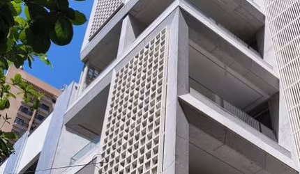 Apartamento Alto Padrão, Studio com VAGA, andar alto e vista frontal, ideal para aluguel temporada short-stay