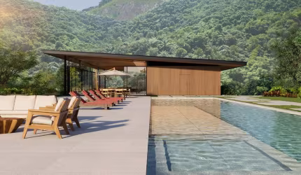 Casa de Luxo, contemporânea, 7 suítes, em condomínio com segurança Armada, em São Conrado - Zona Sul do Rio.