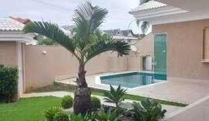 Casa Triplex de Alto Padrão, 343m² com 5 suítes com closet, espaço gourmet, piscina e sauna, no Interlagos Quality na Barra.