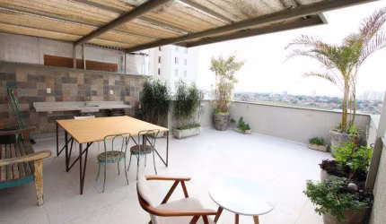 Cobertura mobiliada -110m²