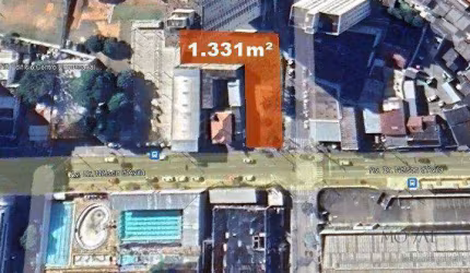 Terreno 1.331 m² Centro - São José dos Campos