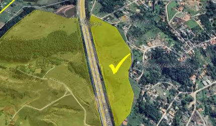 Área 96.717m² - Chácaras Reunidas Igarapés - Jacareí/SP