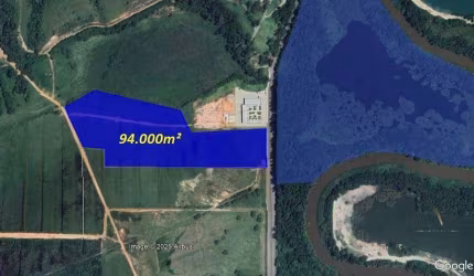 Área à venda, 94000 m² por R$ 42.300.000,00 - Pagador de Andrade - Jacareí/SP