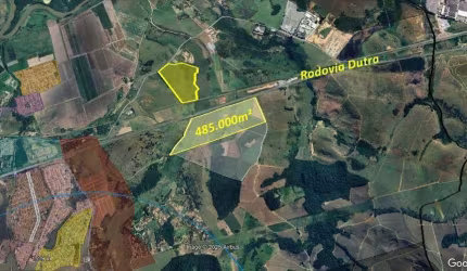 Área à venda, 485000 m² por R$ 32.050.000,00 - Vila São João - Caçapava/SP