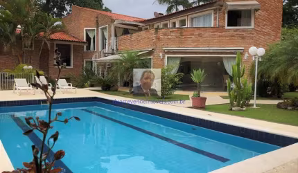 Casa Condominio Granja Viana 4 suítes, Gourmet, lareira, e Piscina