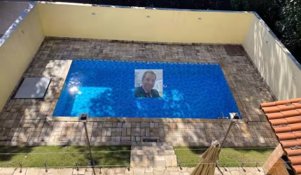 Aluga-se Casa 4dorm/1suíte, piscina Cond. Vila Verde KM 36 RT.