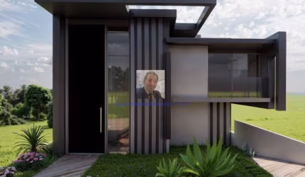 Casa EM CONSTRUÇÃO no Cond. Reserva Santa Maria - Moderna e integrada, com