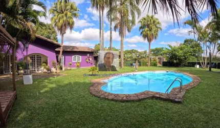 Chácara no Cond. Montecatine - com 4.192m², casa principal + anexos SPA e a