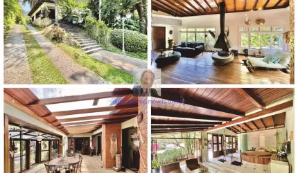 Casa no Cond. Residence Park - 6 suítes, 90% térrea, gourmet e SPA com saun