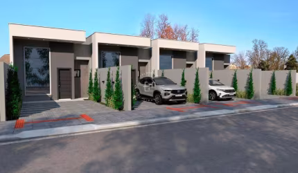 Excelente Casa em Construção com 03 Quartos no Bairro Interlagos!