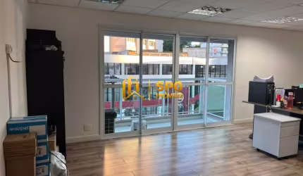Duas salas unificadas à venda, no Cond Helbor  Office, no Alto boa Vista, com 2 vagas
