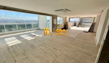 Cobertura a venda com 504 m², 4 suites, 5 vagas, jd marajoara