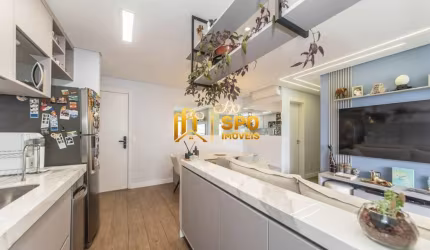 Apartamento à venda com 65 metros quadrados, 2 quartos e 1 vaga