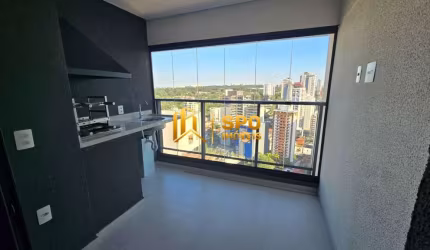 Apartamento 62 metros para alugar, 2 quartos, sendo 1 suíte, 1 vaga de garagem. Brooklin- São Paulo.