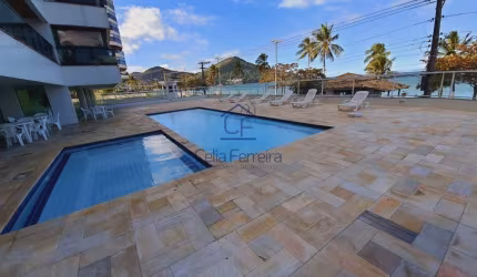 Excelente apartamento 3 dormitórios com linda vista frente mar da Martim de Sá - Caraguatatuba/SP
