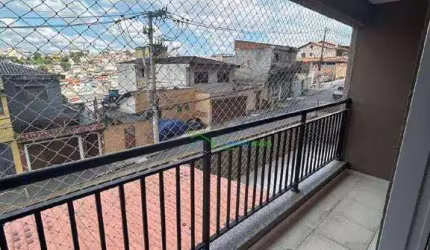 Apartamento à venda com 2 Dormitórios, 1 Suíte, Sala Ampliada e Varanda Gourmet no Centro de Carapicuíba/SP