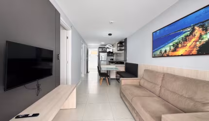 Apartamento beira-mar para locação!