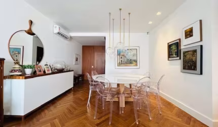 Apartamento de Luxo no Leblon: 3 Quartos, 1 Suíte, 2 Salas, 3 Banheiros e 141m² - Imperdível!