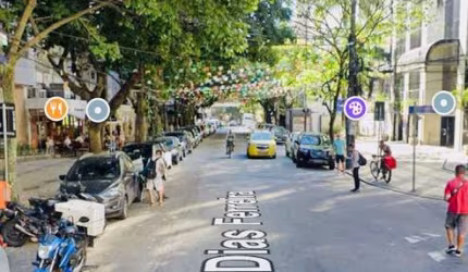 Loja comercial à venda no Leblon, Rua Dias Ferreira, Rio de Janeiro-RJ:  73m² de área.