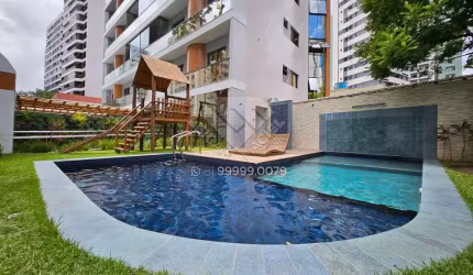 Apartamento alto padrão, 4 quartos suítes próximo à Jaqueira