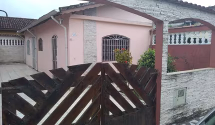 Casa para Venda em Mongaguá, Balneário Anchieta, 1 dormitório, 1 banheiro, 2 vagas