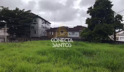 Terreno de esquina no Jabaquara, Santos, Cod: 7