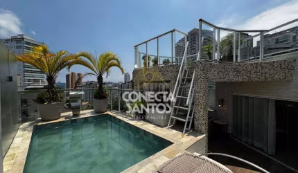 Vende-se Cobertura na Ponta da Praia em Santos