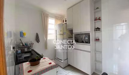 Apto 1 dorm, Macuco, Santos - R$ 319 mil, Cod: 419