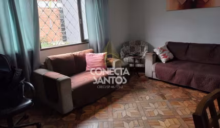 Apto 2 dorms Gonzaga Santos - R$ 498 mil, Cod: 679