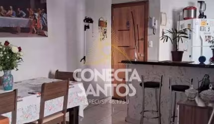 Apto 2 dorm Saboó, Santos - R$ 220 mil, Cod: 697