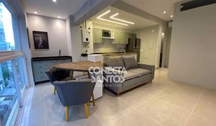 Apto 2 dorms Gonzaga Santos - R$ 870 mil, Cod: 764