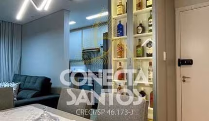Apto 2 dorm Areia Branca Santos R$308 mil Cod: 835