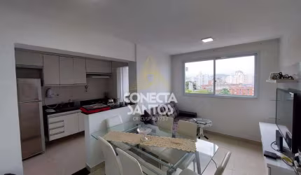 Apto 01 suíte Marapé, Santos R$ 399 mil, Cod: 887