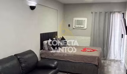 Flat 1 dorm Centro S. Vicente R$ 290 mil, Cod: 895