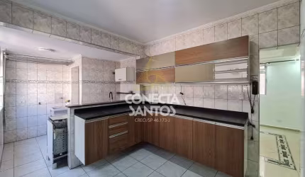Apto 3 dorm Boqueirão Santos R$ 690 mil, Cod: 943
