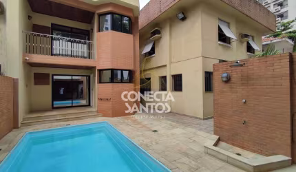 Casa com piscina para alugar no Gonzaga,  Cod: 79