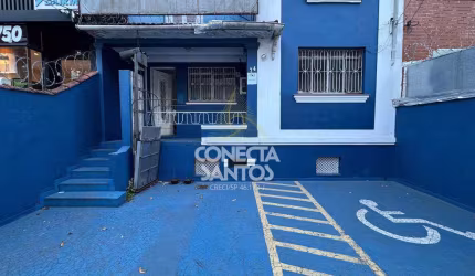 Casa Comercial, Vila Mathias, Santos - Cod: 1217
