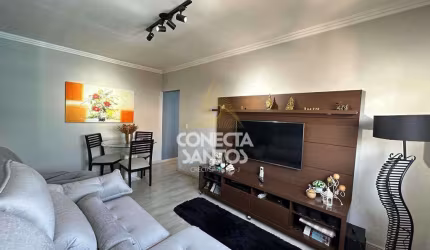 Apartamento com 3 dorms Santos - R$ 415 mil Cod 12