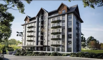 APARTAMENTO À VENDA NO RESIDENCIAL GRAMADO GARDEN, CENTRO, TOLEDO - PR